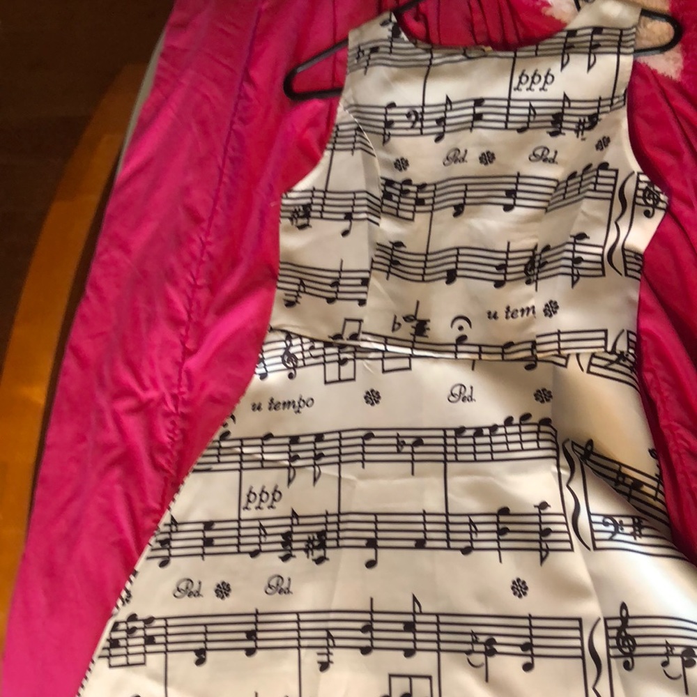 Music note dress